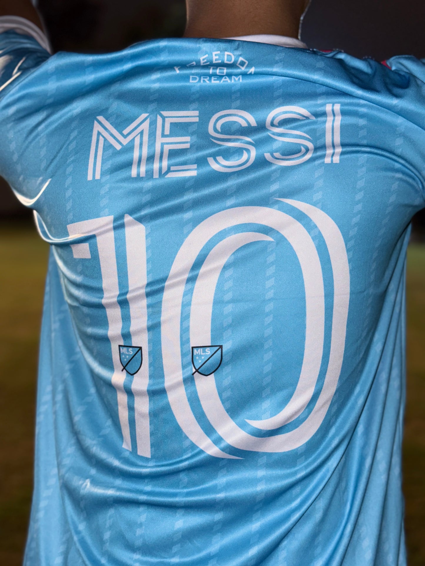 From Pink to Power Blue , Messi Redefines the Game.