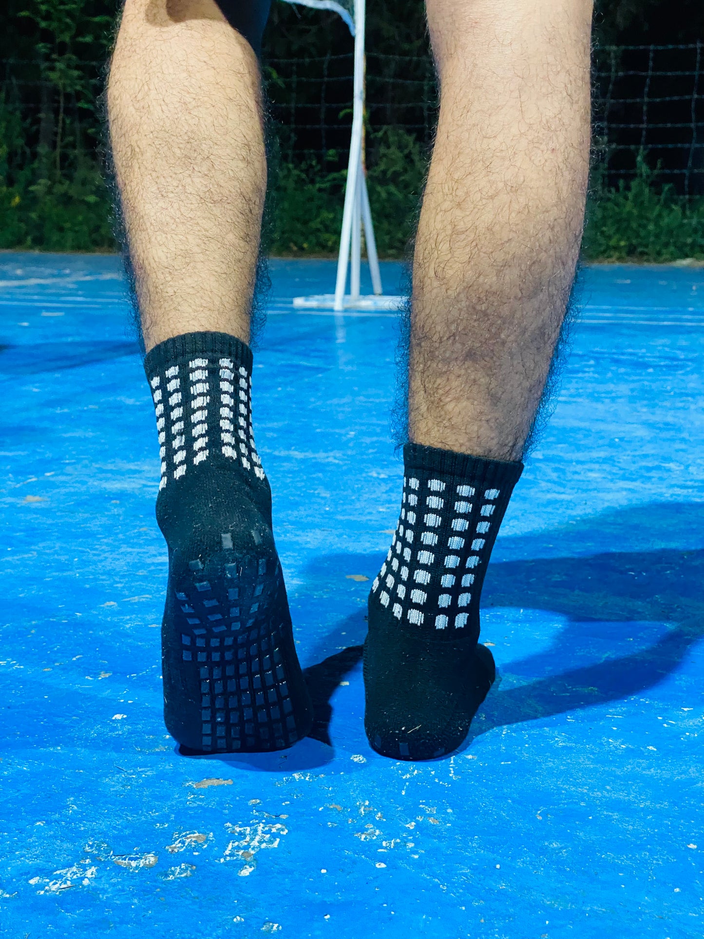 "Grip Socks That Stay – No Matter the Game, No Matter the Ground."
