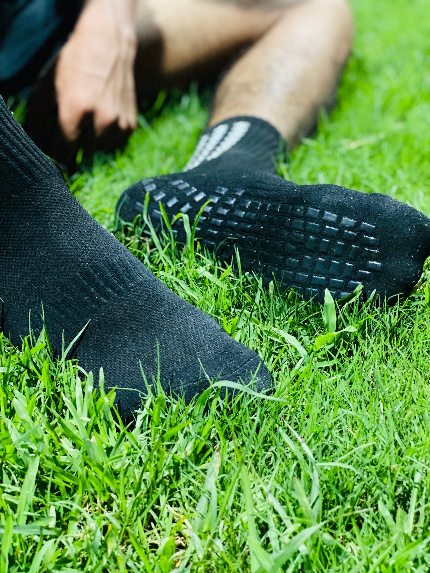"Grip Socks That Stay – No Matter the Game, No Matter the Ground."