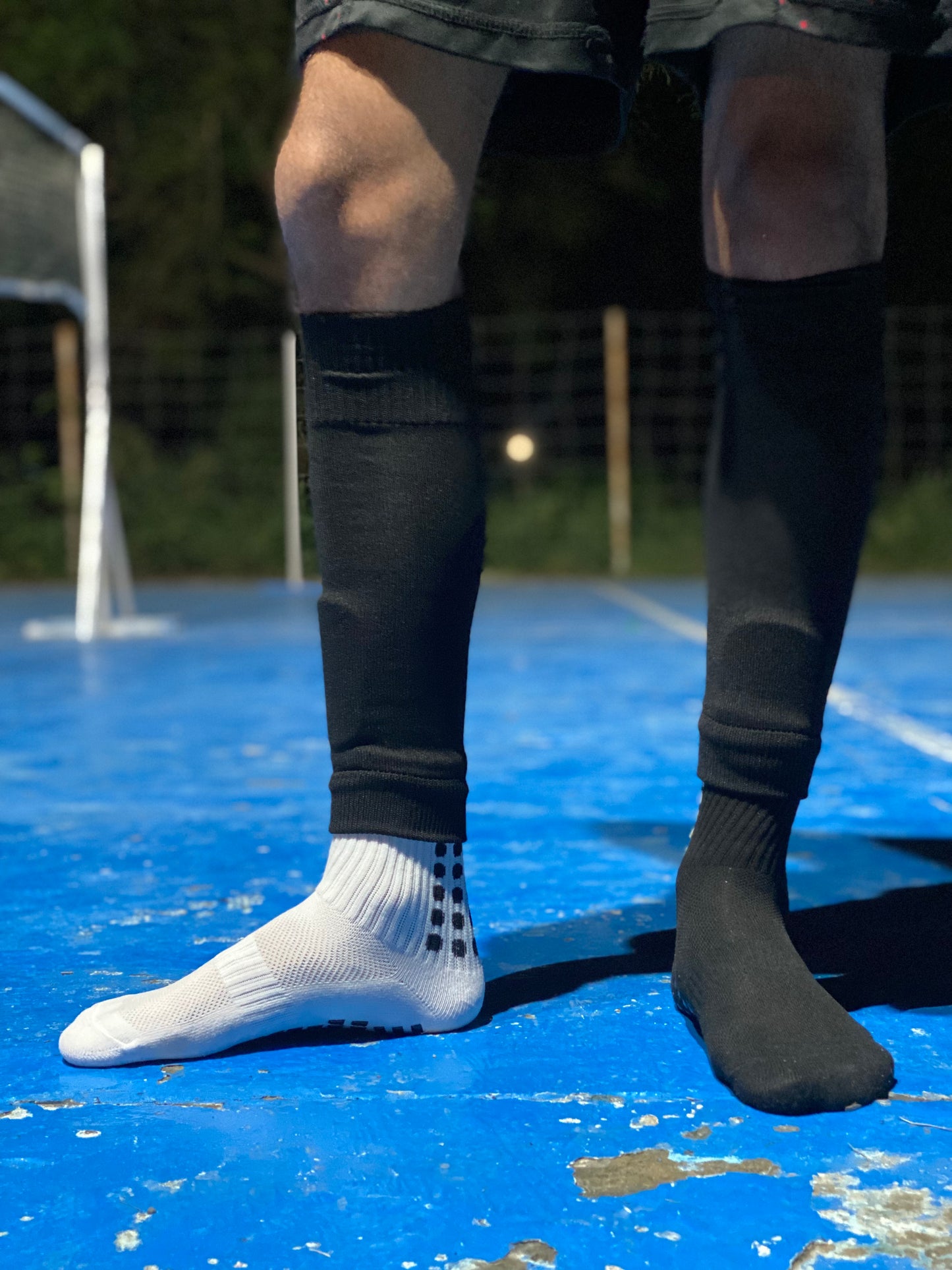 "Grip Socks That Stay – No Matter the Game, No Matter the Ground."