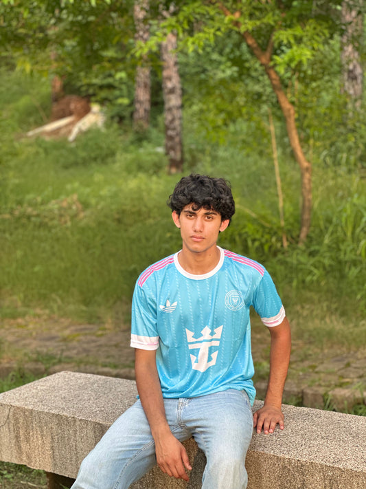 From Pink to Power Blue , Messi Redefines the Game.