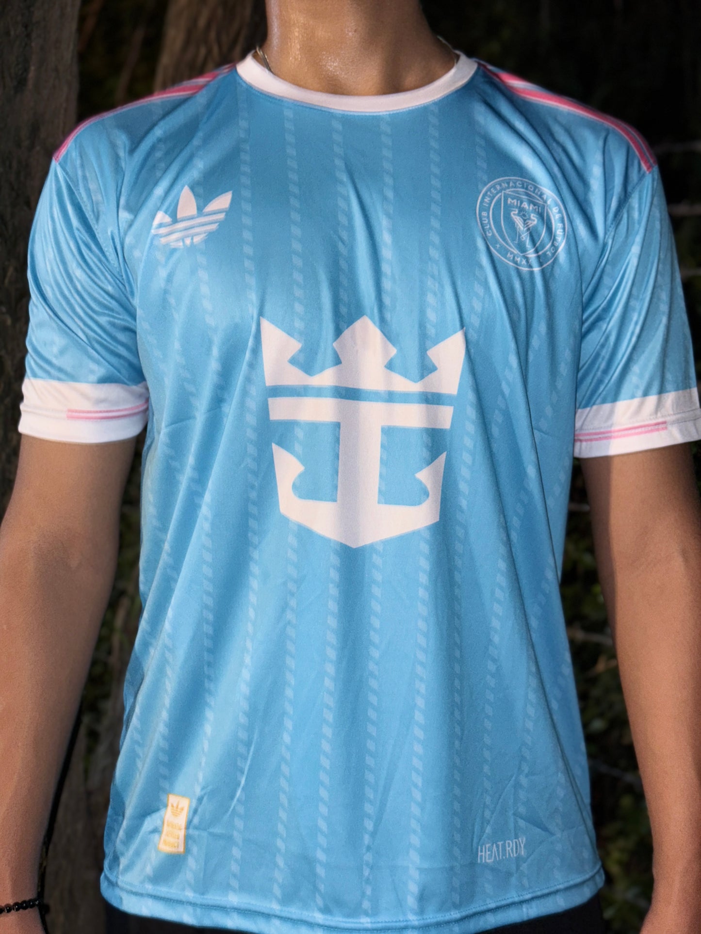 From Pink to Power Blue , Messi Redefines the Game.