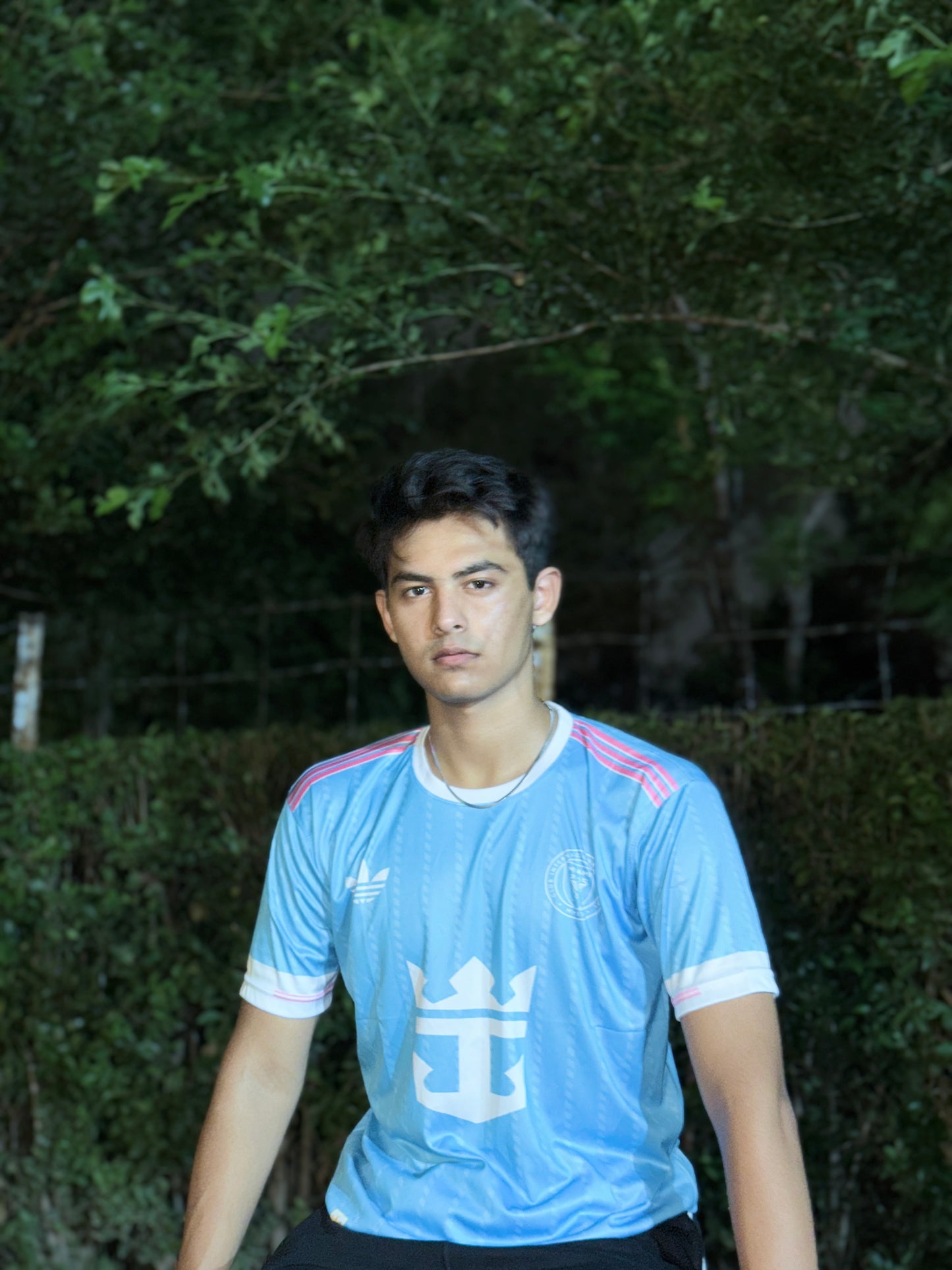 From Pink to Power Blue , Messi Redefines the Game.