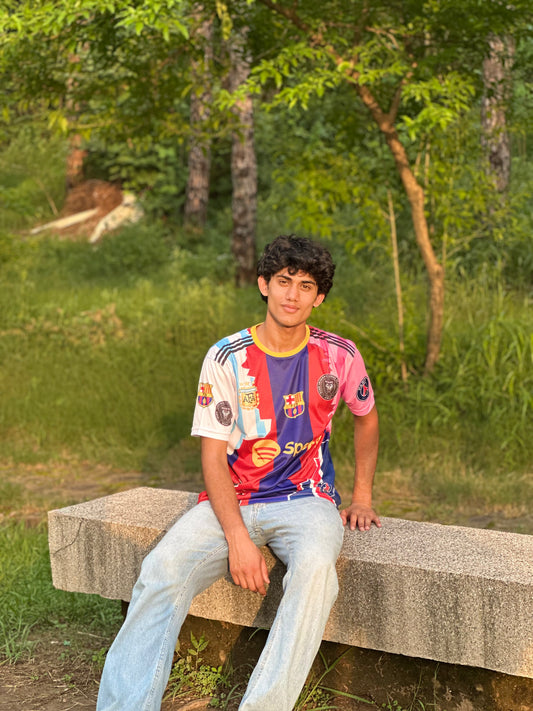 From Barça to Miami , Wear the Whole Messi Story.