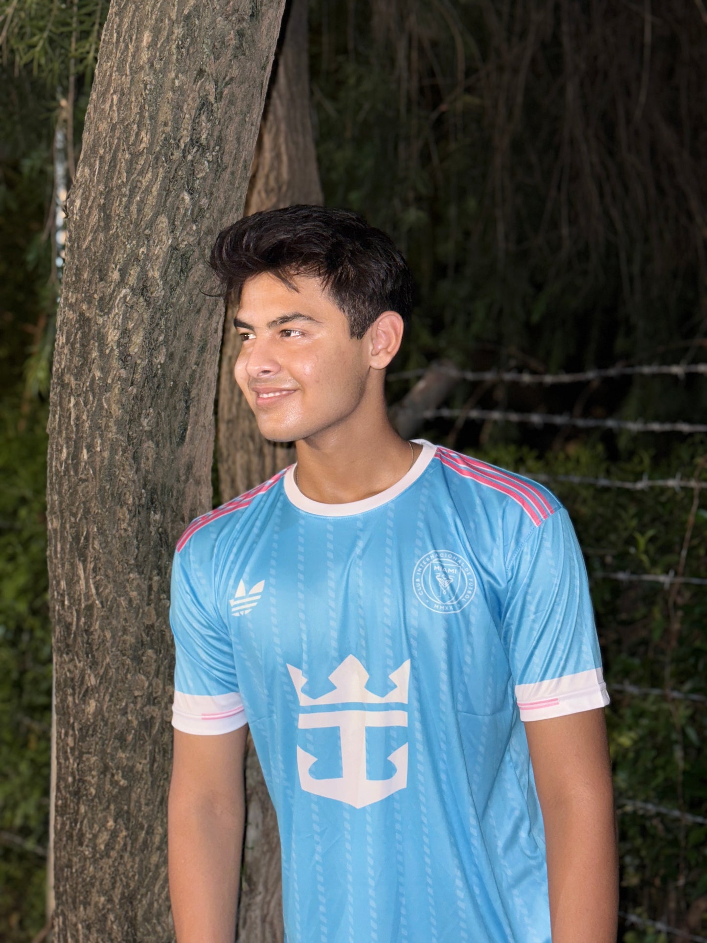 From Pink to Power Blue , Messi Redefines the Game.