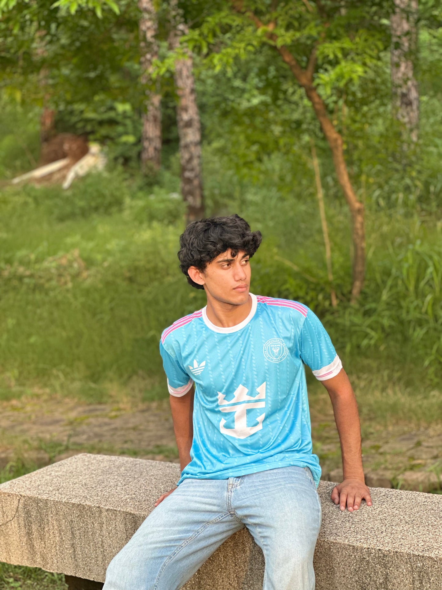 From Pink to Power Blue , Messi Redefines the Game.