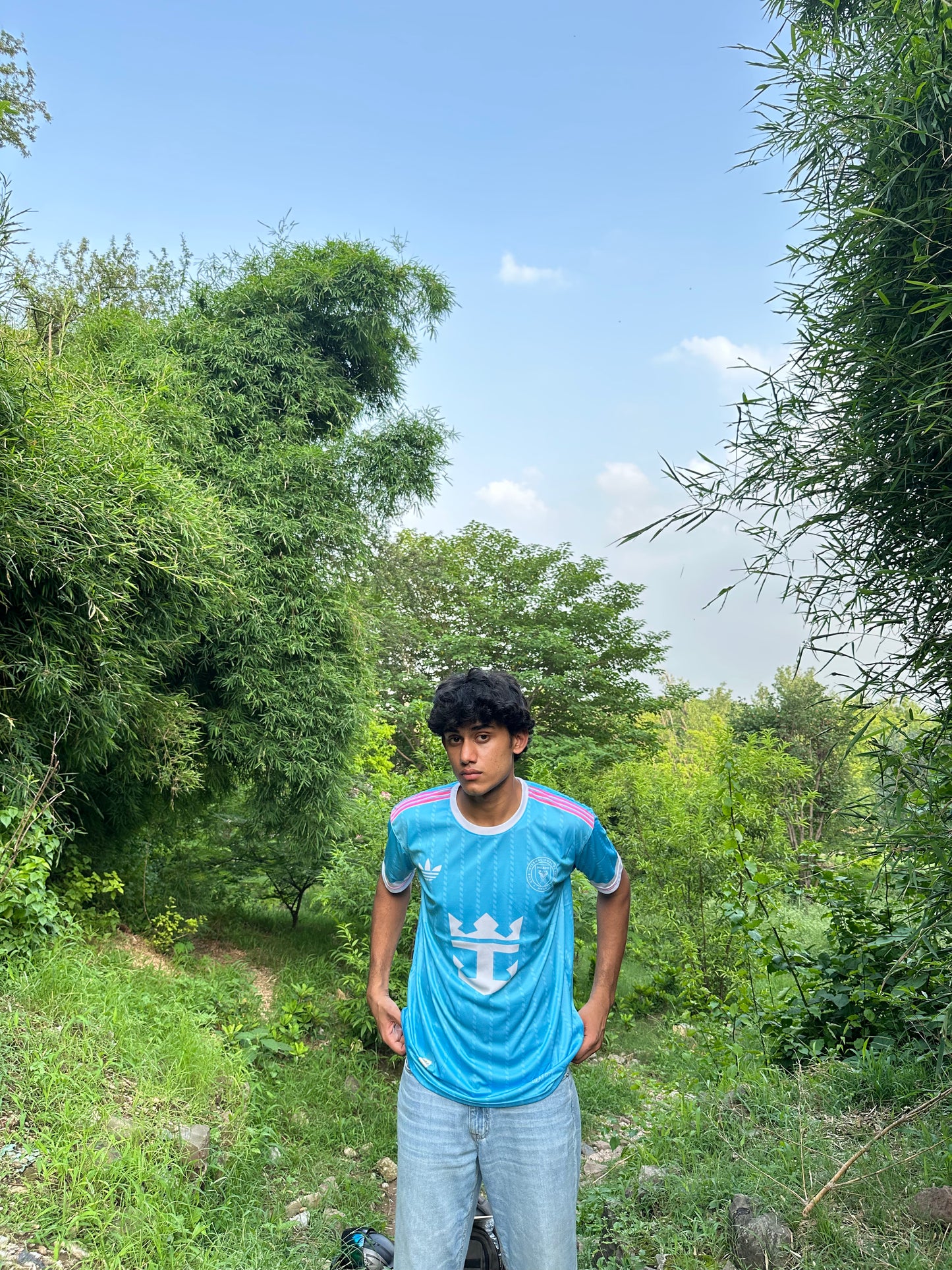 From Pink to Power Blue , Messi Redefines the Game.