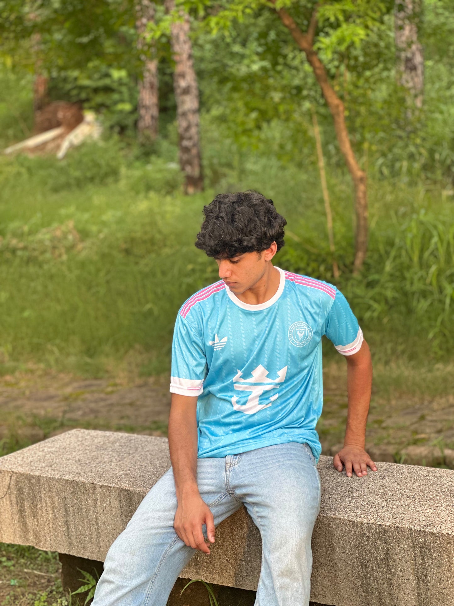 From Pink to Power Blue , Messi Redefines the Game.